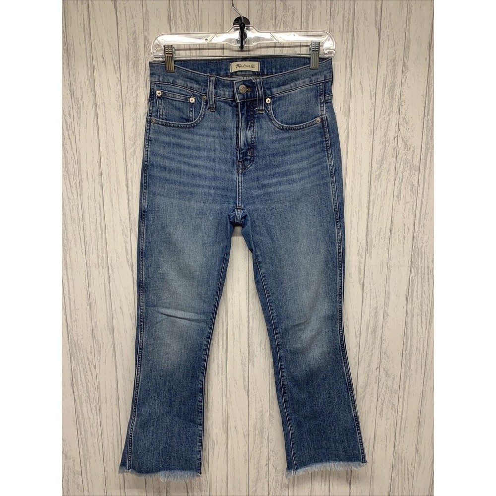 Womens Size 26 Madewell Cali Demi Boot Jeans EUC